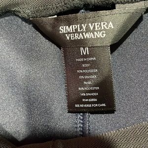 Vera wang skinny velvety pants